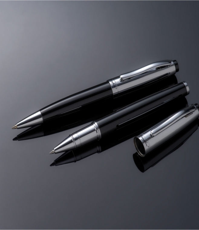 Zestaw piśmienny długopis i pióro kulkowe Ferraghini