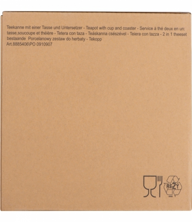 Zestaw czajnik 400 ml i filiżanka 200 ml