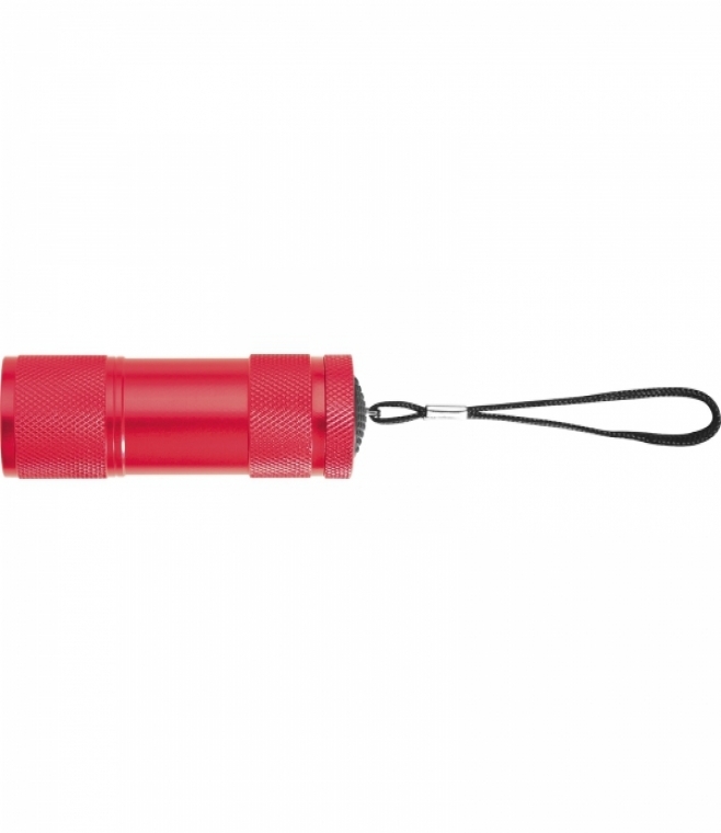 Latarka metalowa 9 LED