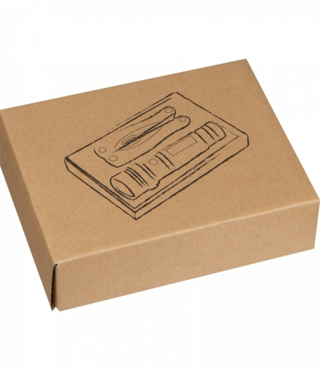 Zestaw narzędzie wielofunkcyjne i latarka