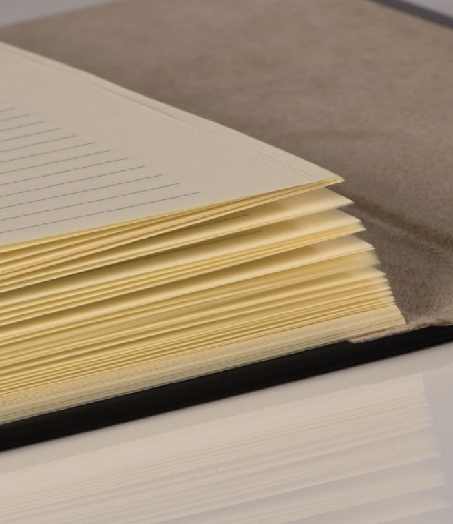 Notatnik A5 w linie soft touch