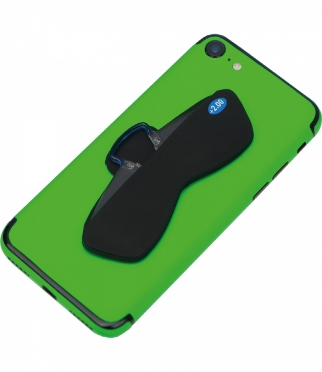 Okulary +2.00 z etui do smartfona