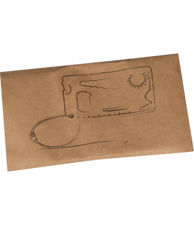 Narzędzie wielofunkcyjne karta survivalowa