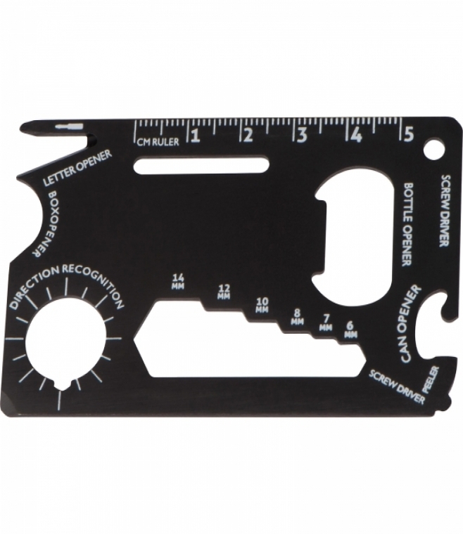 Narzędzie wielofunkcyjne karta survivalowa