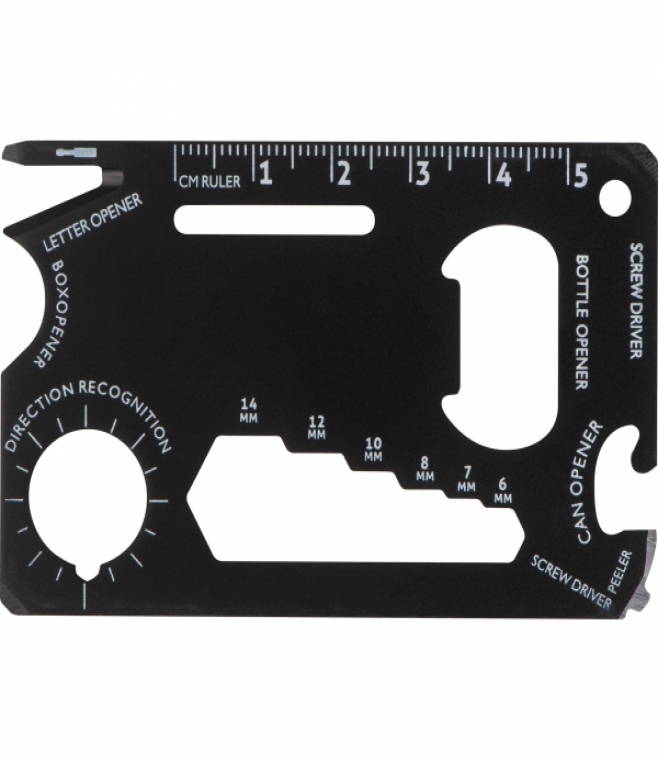 Narzędzie wielofunkcyjne karta survivalowa